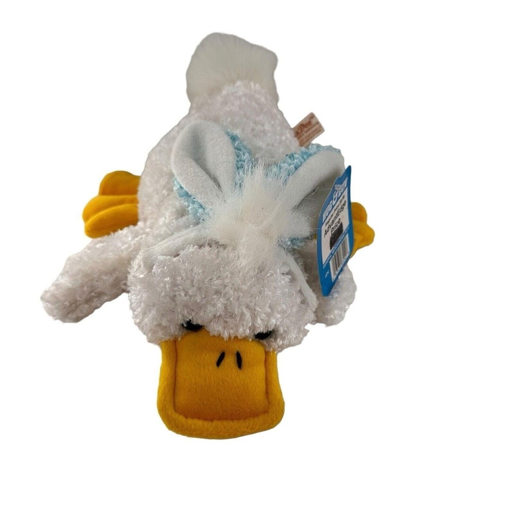 Dan Dee Collectors Choice Plush Duck Bunny‎ Ears 12" Easter Toy Hug & Luv Soft